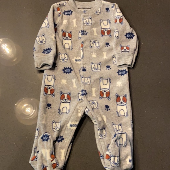 Carter’s Fleece Pajama Bundle (Button and Zippers) 3 Month - Picture 8 of 15